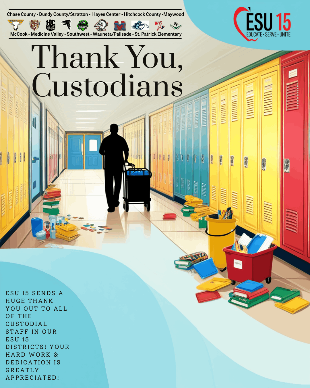 thank you school custodians